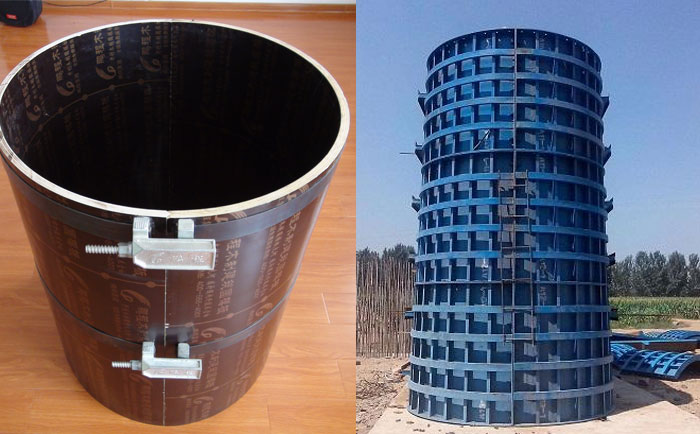 定型圆柱模板厂家价格是多少 圆柱钢模板出租价格是多少