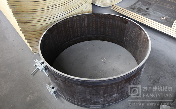 2019木质圆模板厂家报价 混凝土圆柱木模板多少钱